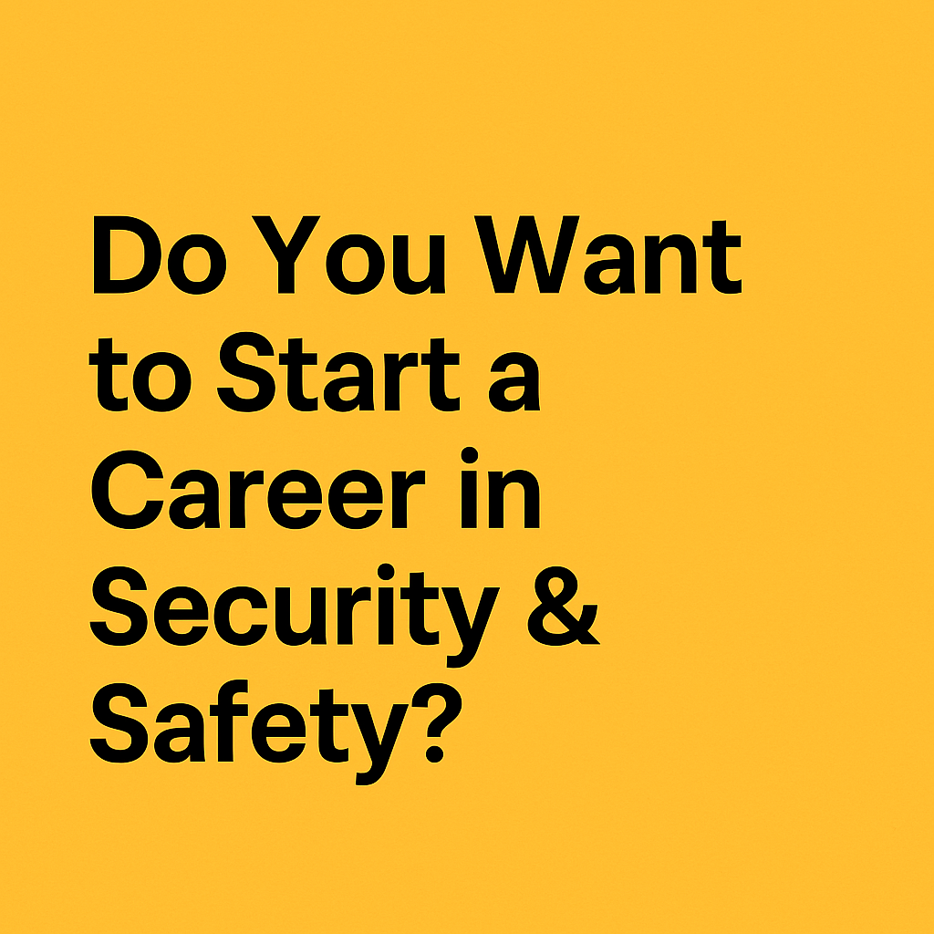 Professional security courses and training in the UK